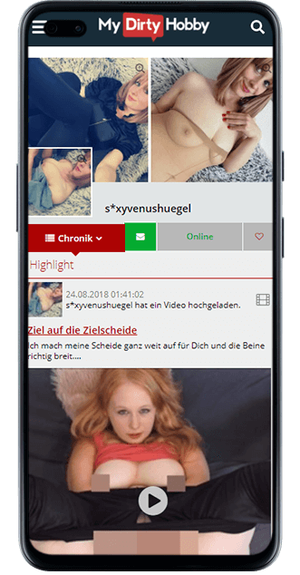 SexyVenushuegel bei MyDirtyHobby